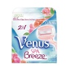 Gillette Venus Spa Breeze Womens Razor Refill Cartridges, 4-Count Packages