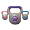 Tone Fitess 5, 10 & 15 Vinyl Cement Kettlebell Set