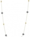 Carolee LUX Crystal and Pearl Basics White Pearl Illusion Necklace