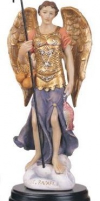 5 Inch Archangel Raphael Holy Figurine Religious Decoration Statue