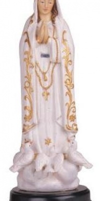 5 Inch Our Lady Of Fatima Holy Figurine Religious Decoration Decor