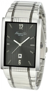 Kenneth Cole New York Men's KC3921 Classic Rectangular Analog Date Watch