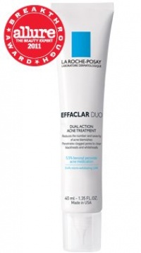 La Roche-Posay Effaclar Duo Dual Action Acne Treatment, 1.35 Fluid Ounce