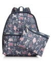 Before you hit the road, go back to basics with this travel-ready day-tripper from LeSportsac. Spacious and splashed with an adorable doggie print and signature detailing, it's destined to be your new best friend.