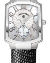 Philip Stein Women's 21-FMOP-ZB Classic Black Lizard Leather Strap Watch