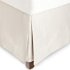 Calvin Klein White Label Small Diamond King Bedskirt, Pebble