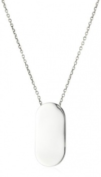 Elizabeth and James Saddle Collection Sterling Silver Saddle Pendant Necklace