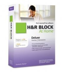 H&R Block At Home 2010 Deluxe Federal + State + eFile [Old Version]