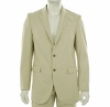 Kenneth Cole Pinstripe Separate Coat Tan 44S