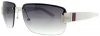 Gucci GG2851/S Sunglasses - 0OSR Palladium White (LF Grey Gradient Lens) - 61mm