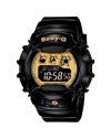 Casio Women's BG1006SA-1C Baby-G Shock Resistant Black and Yellow Multi-Function Watch