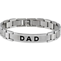 Mens Stainless Steel DAD Bracelet