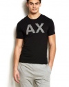 Armani Exchange Mens Straight Up A|X Tee