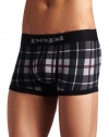 Papi Men's Scotties Plaid Brazilian Brief, Med Grey, Medium