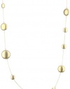 Kenneth Cole New York Gold Disc 37 Long Illusion Necklace