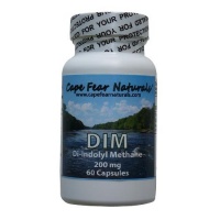 Cape Fear Naturals - DIM (Di-Indole Methane) - Promotes Better Estrogen in Men & Women - 60 Capsules, 200mg each (2 MONTH SUPPLY)