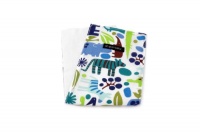 Ah Goo Baby Burp Cloth, Zoo Frenzy