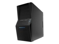 GAMMA Classic Series ATX Mid Tower Interior Steel Chassis (Black)