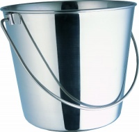 Indipets Heavy Duty Stainless Steel Pail, 16-Quart