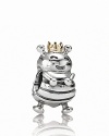 PANDORA's cute queen bee charm boasts a gleaming 14K gold crown.