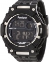 Armitron Men's 40/8243GMG Black Resin Stainless Steel Bezel Chronograph Watch