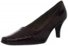 Aerosoles Women's Envy Pump,Wine Croco,6 M US