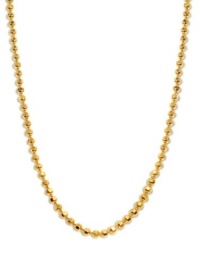 Alex Woo Chain Precious Metal Diamond-Cut Ball Chain