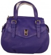 Marc Jacobs Intergalocktic Leather Nova Satchel in Meteorite Blue