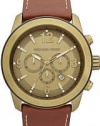 Michael Kors Men's MK8250 XL Runway Brown Watch