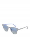 Ray-Ban Clubmaster Sunglasses - Sky Blue / Crystal Gradient