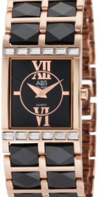 ABS Allen Schwartz Women's 5007 Ceramique Collection Band Watch