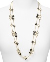 Get fabulously fete-worthy with kate spade new york's gold-plated chain necklace. Whether its black tie or a party for one, this sparkly strand will make your look pop.