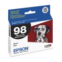 Epson Claria T098120 Hi-Definition 98 High-capacity Inkjet Cartridge-Black