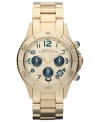 With bold blue accents, this golden Marc by Marc Jacobs watch will receive a ton of second looks.