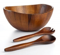 The Cellar Serveware, Acacia Wood 3 Piece Salad Set