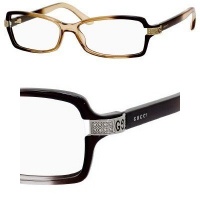 Gucci GG3005 Eyeglasses - 0QZM Black Gray - 54mm