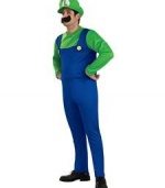 Super Mario Brothers Luigi Costume