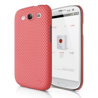 elago G5 Breathe Case for Galaxy S3 (Fits Verizon, AT&T, T-Mobile, Sprint and other Carriers) - Soft Feeling Italian Rose - ECO PACK