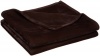 Martex Vellux Twin Blanket, Chocolate