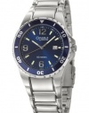 Caravelle by Bulova Men's 45B34 Bracelet Blue Dial Watch