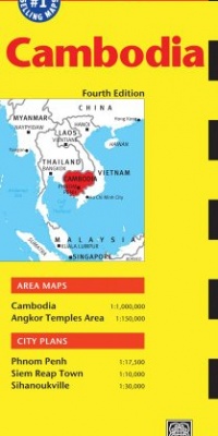 Cambodia Travel Map Fourth Edition (Periplus Travel Maps)