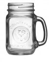 Libbey Country Fair 16-Ounce Drinking Jar with Handle, Set of 12