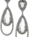 Kenneth Jay Lane Crystal-Color Teardrop Earrings