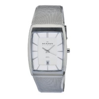 Skagen Men's 690LSSC Quartz Stainless Steel Silver Dial Watch