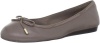 Lauren Ralph Lauren Women's Miriam Ballerina Flat,Sable Nappa Patent,7.5 M US