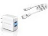 Innergie mMini Combo 15W AC (Wall) Duo USB Charging Kit (ADP-15AC AA) - Retail Packaging