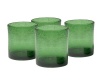 Artland Iris DOF, 14-Ounce, Green, Set of 4