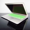 TopCase GREEN Keyboard Silicone Cover Skin for Macbook AIR 13 A1369 from Late 2010 - Mid 2011(JULY) with TOPCASE? Logo Mouse Pad