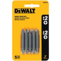 DEWALT DW2029 #2 Phillips Double Ended Screwdriver Bit (5-Pack)