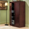 South Shore Furniture Morgan Collection Floor Cabinet and Stationery, Royal Cherry